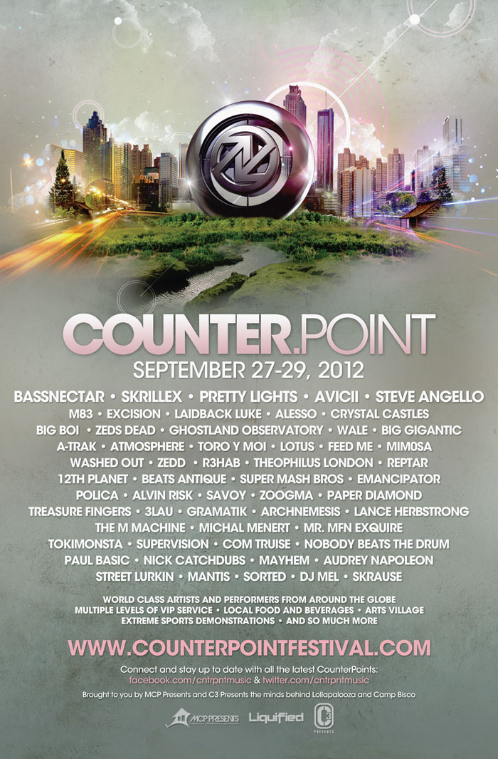 Counterpoint Festival Atlanta Sept 2729, 2012 EDM Life