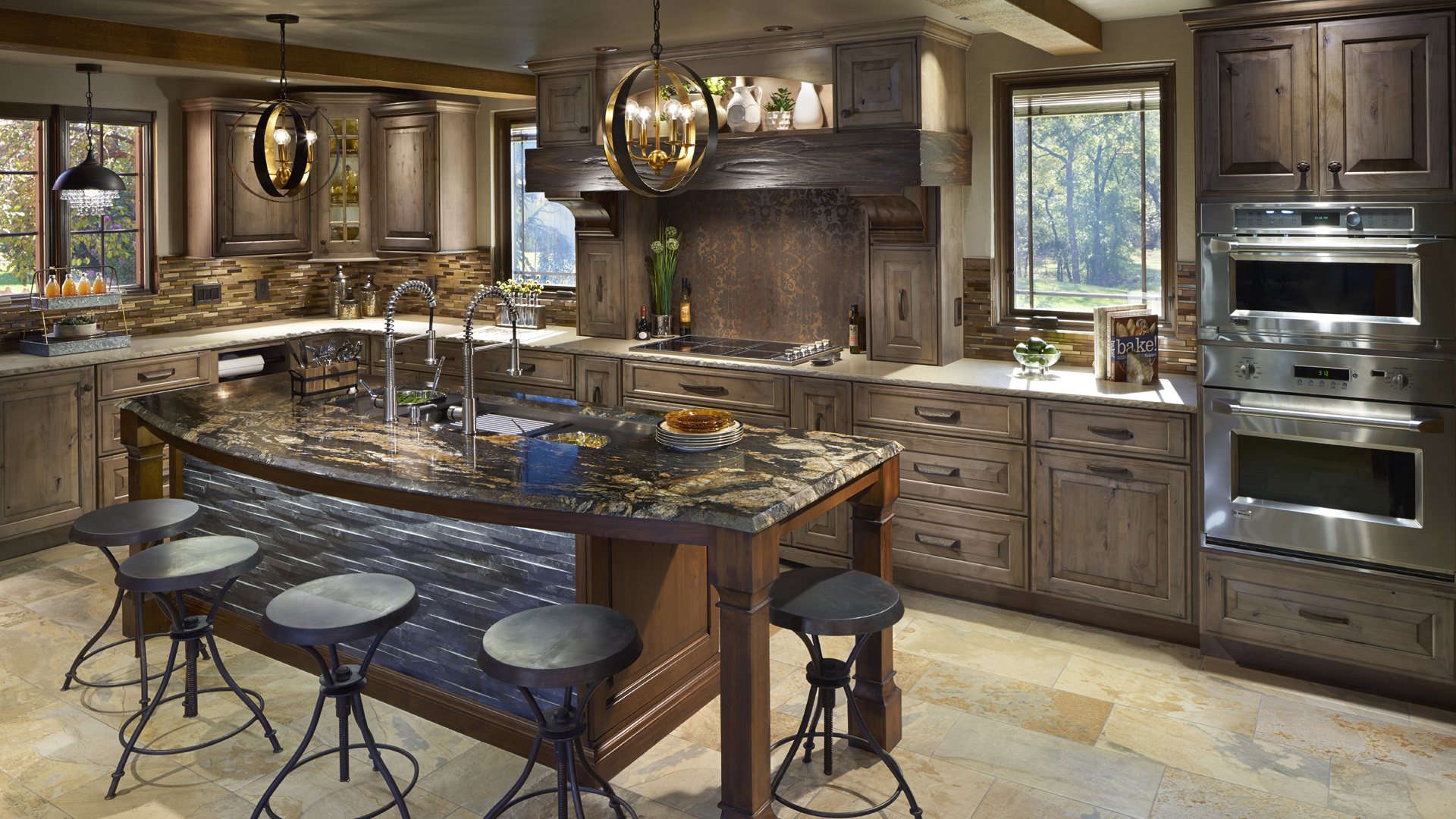 Rustic Stillwater Lodge Edmond Kitchen & Bath LLC