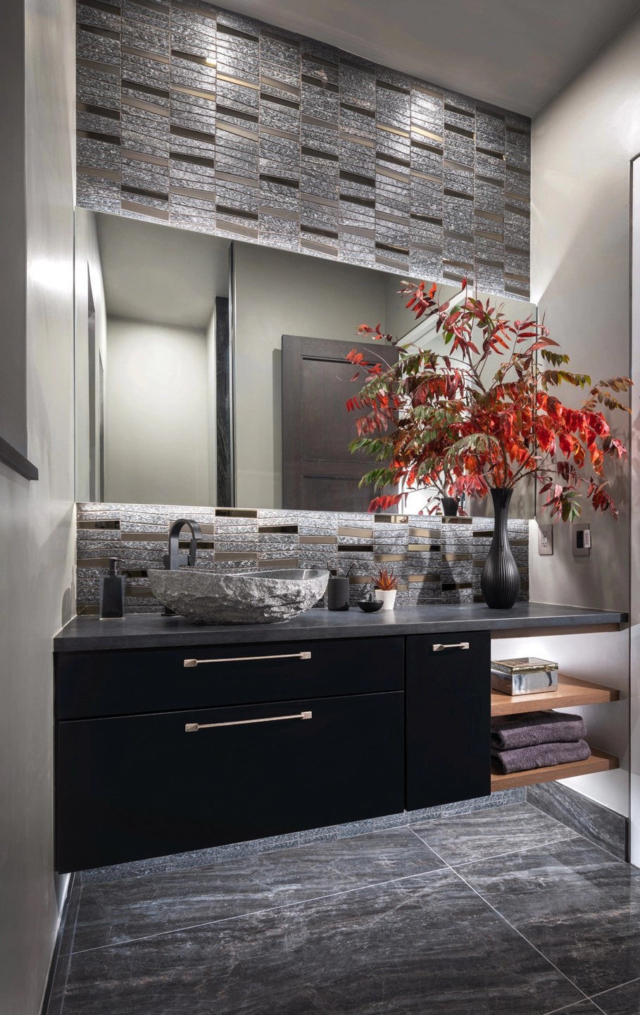 Modern Exercise Bath Edmond Kitchen & Bath LLC