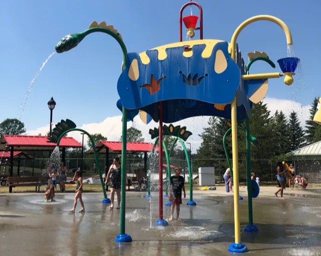 Edmonton Playgrounds Woodlands Water Play Park