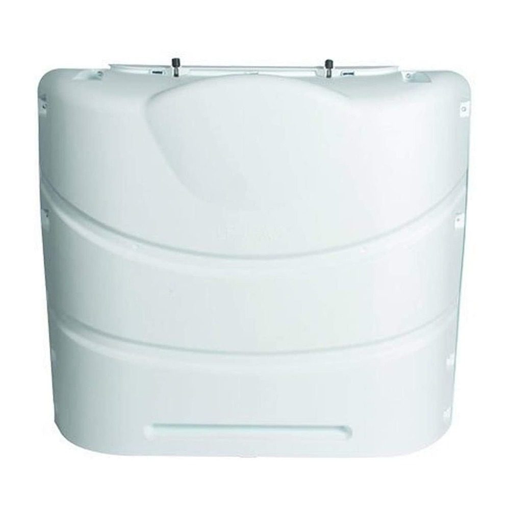 Camco 40542 RV HeavyDuty 20lb or 30lb Propane Tank Cover (Polar White