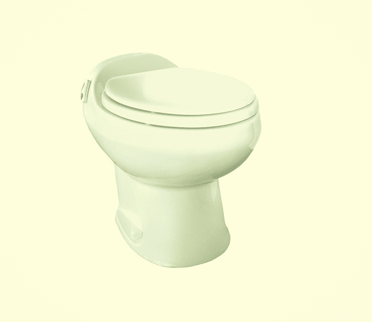 Aria Deluxe II Low Profile Bone Toilet Edmonton RV Service