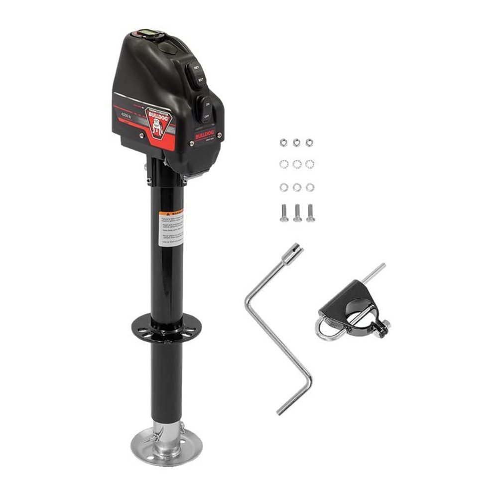Bulldog AFrame Tongue Jack Black (4000LB CAPACITY) Edmonton RV Service