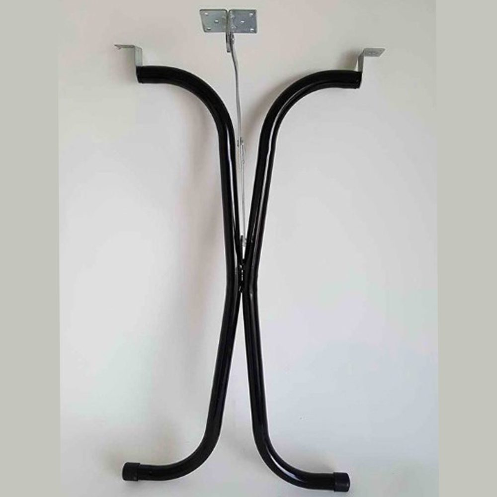 29.5" Folding Table Leg Black Edmonton RV Service