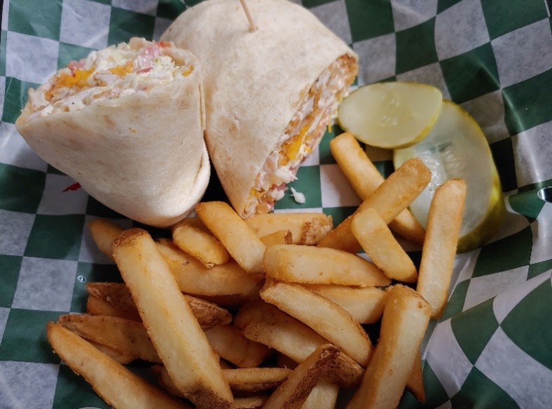 Buffalo Chicken Wrap Ed & Joe's Restaurant & Pizzeria