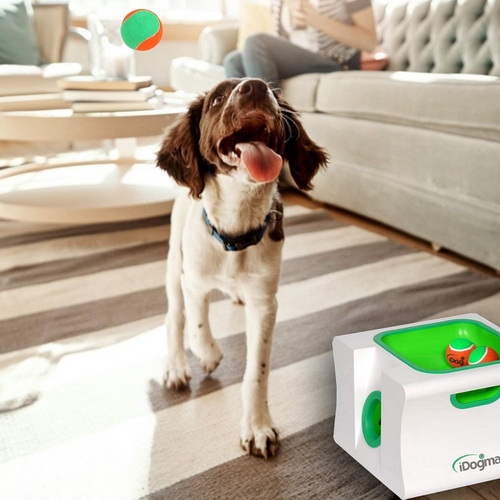 iDog Midi Rechargeable Dog Ball Launcher Automatic Pet Ball Thrower