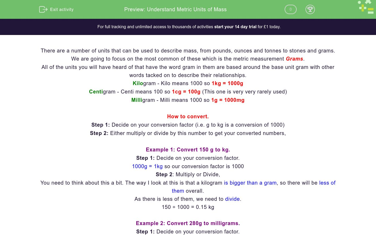 Milligram Conversions Worksheet Printable Worksheets And