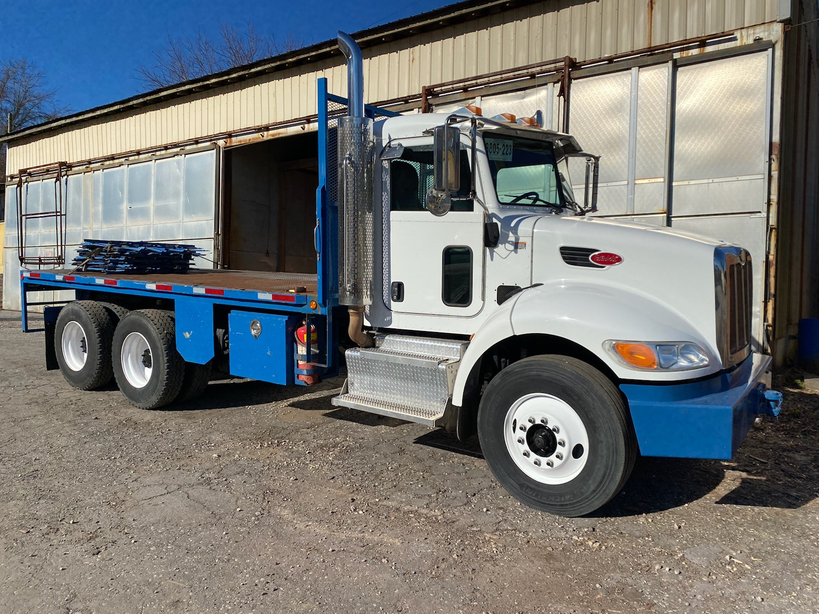 PETERBILT FLATBED Edrich Lumber, Inc.