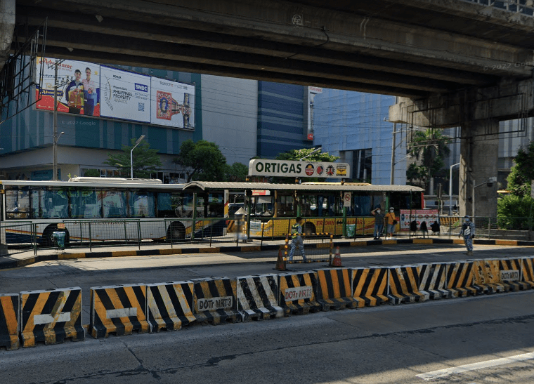 EDSA Carousel Ortigas Station EDSA Bus Carousel Route & Bus Stop