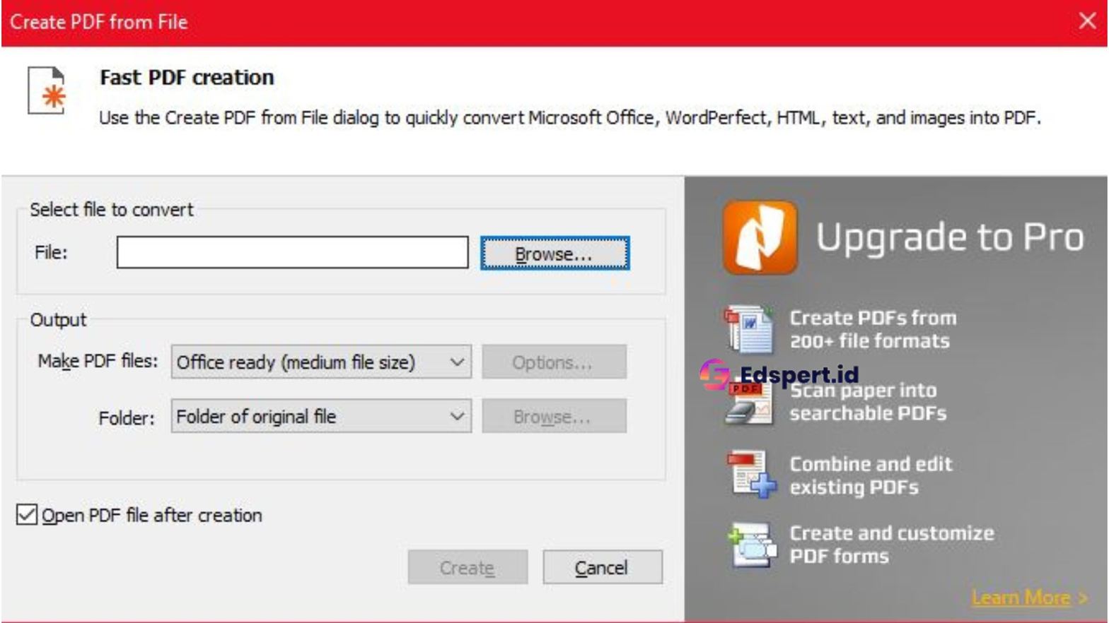 Cara Convert Excel ke PDF Agar Tidak Terpotong dan Rapi — Edspert Insight