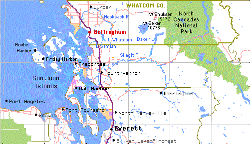 Whatcom County Parcel Map map