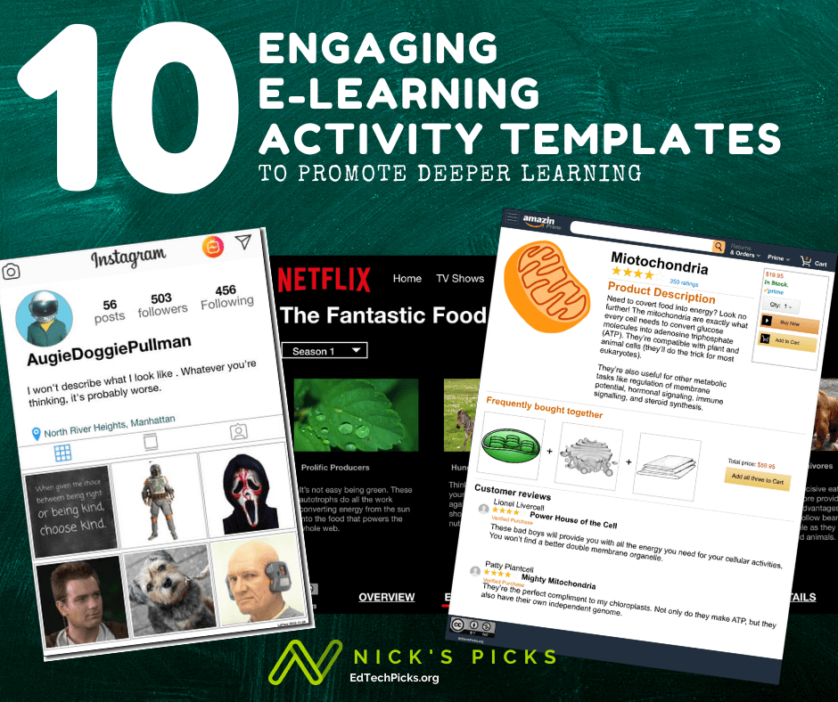 10 Engaging eLearning Activity Templates to Promote Deeper Learning