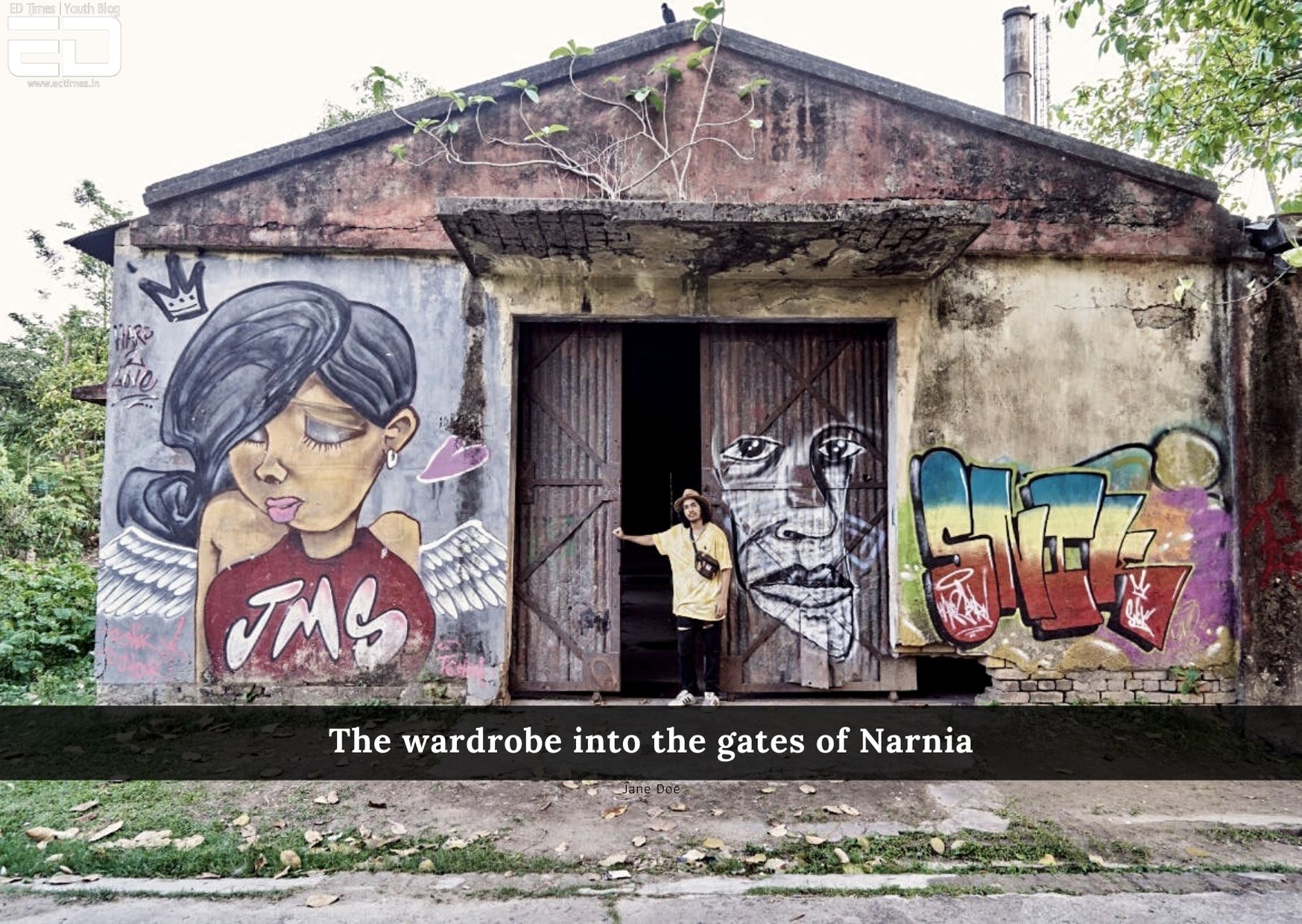In Pics A Look Into The Famous Graffiti Warehouse In Kolkata, The