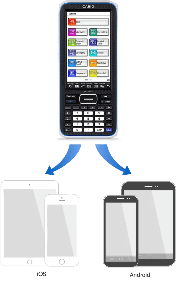 App for Mobile Devices CASIO WEW Worldwide Education site