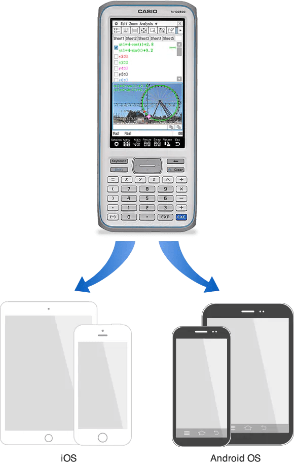 App for Mobile Devices CASIO WEW Worldwide Education site