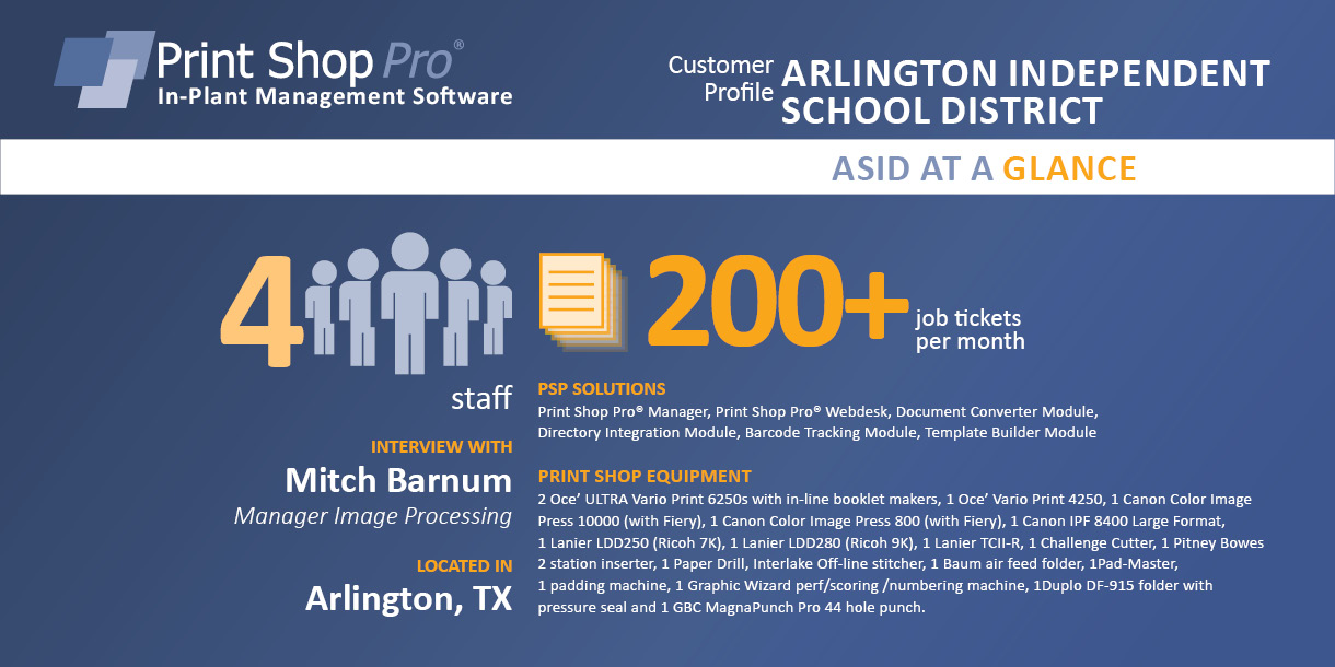 Customer Profile Arlington Independent School District edu Business