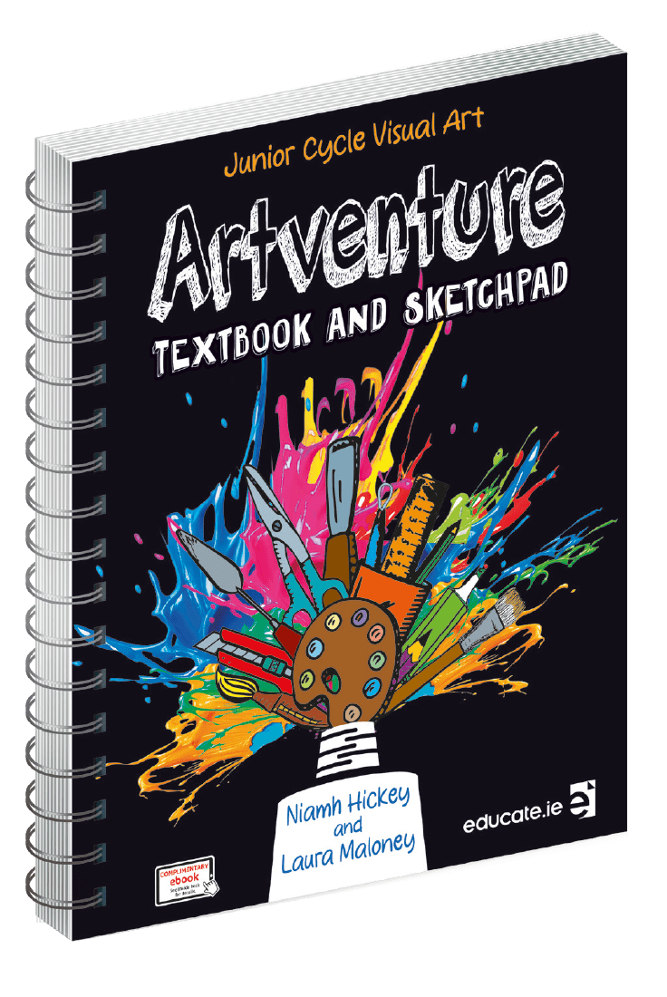Artventure Textbook and Sketchpad educate.ie