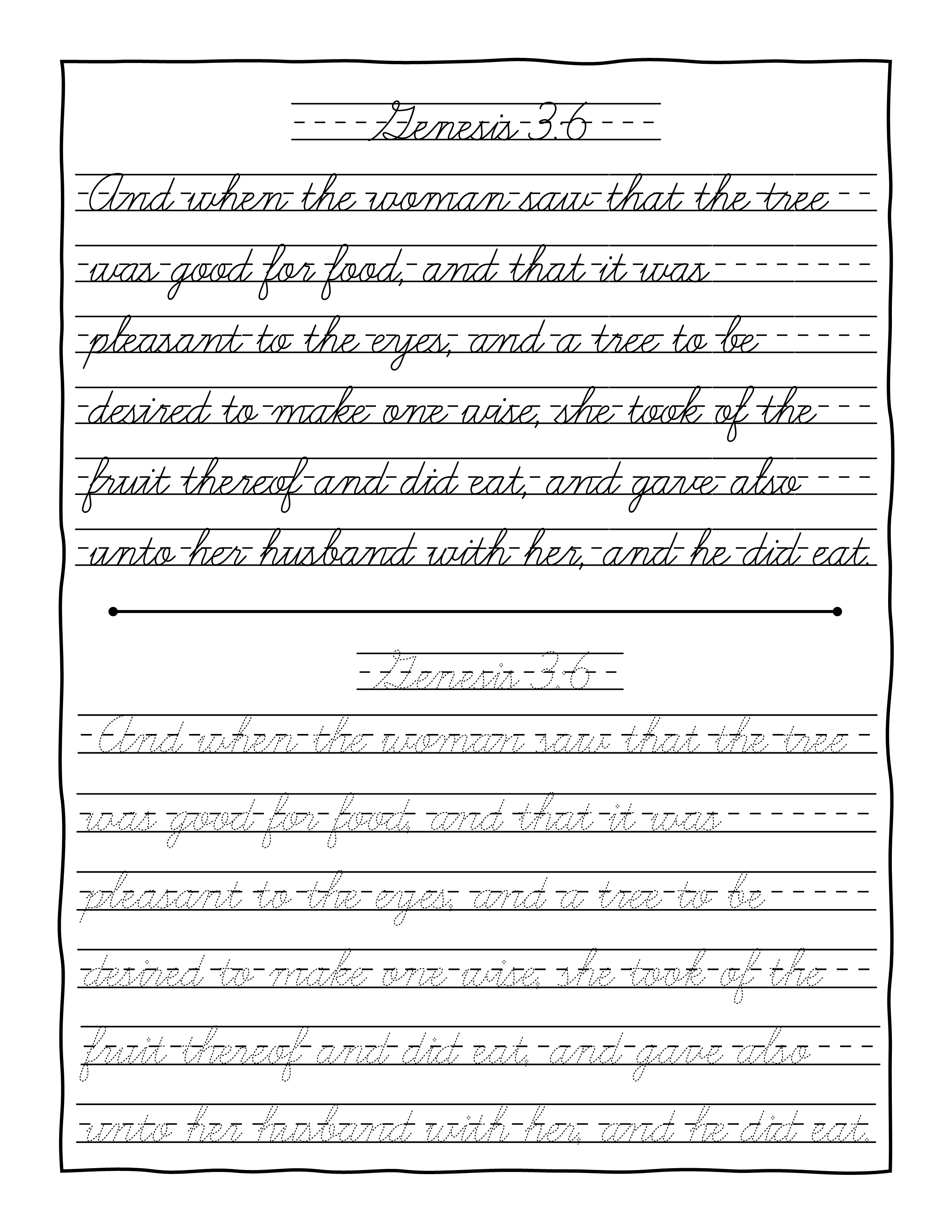 Bible Verse Copywork & Coloring Book: Old Testament Cursive Edition