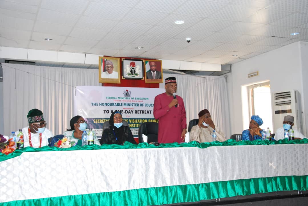 Permanent Secretary, Federal Ministry of Education, Arc. Sonny Echono