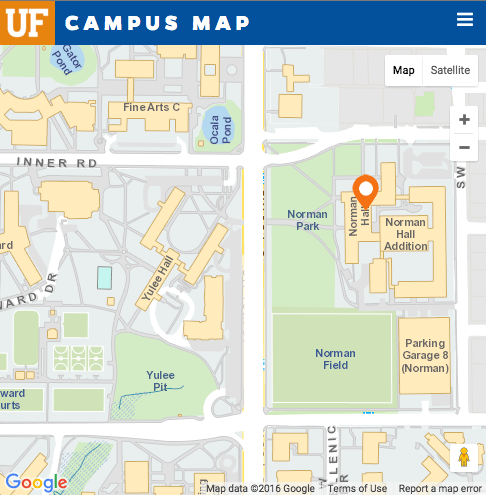 Printable Uf Campus Map - Thomas C. Johansen