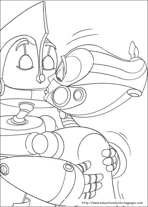 Robots Coloring Pages Educational Fun Kids Coloring Pages and
