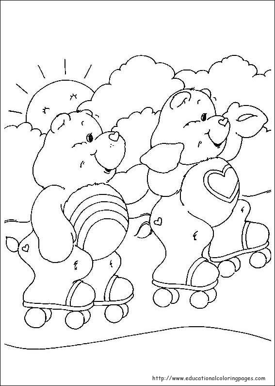 Lucky Care Bear Coloring Pages