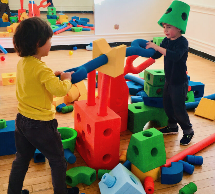 Big Bright Blocks (140 Pieces) Educational Play Environments