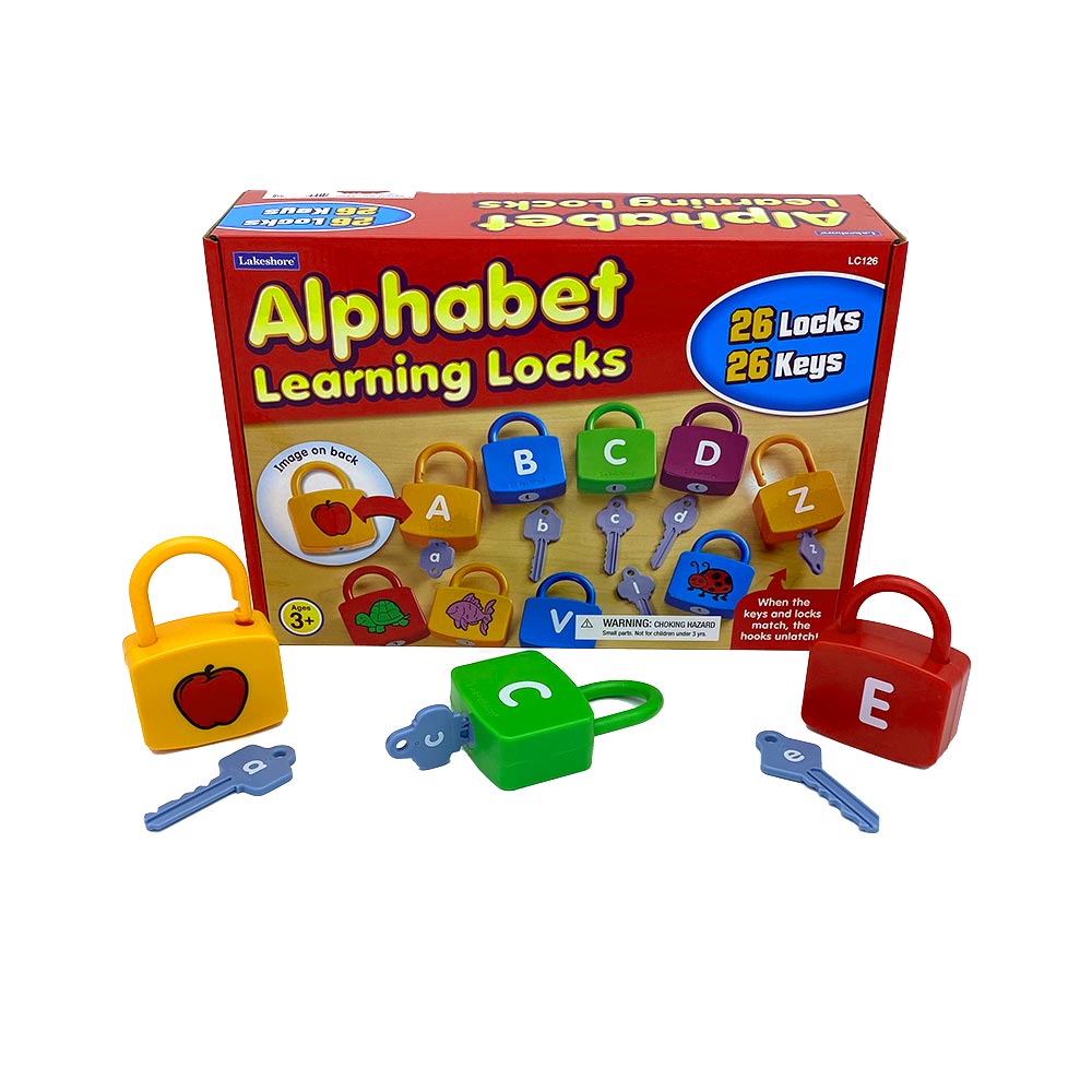 Alphabet Learning Locks Educational Toy Library