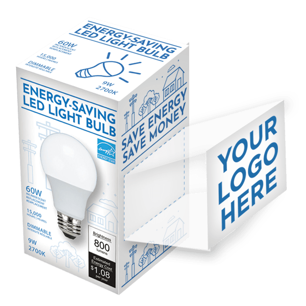 LED Lightbulb Save Energy Box Education & Outreach