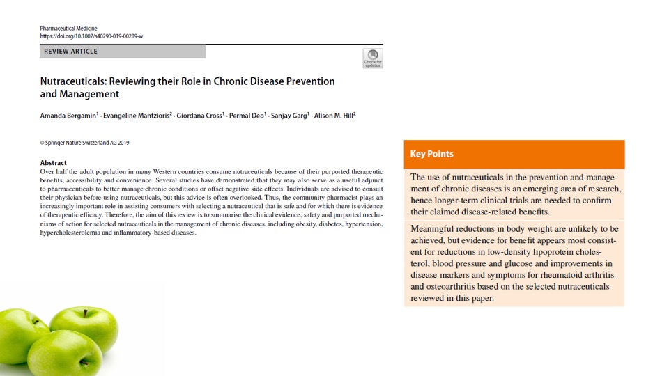 Education in Nutrition