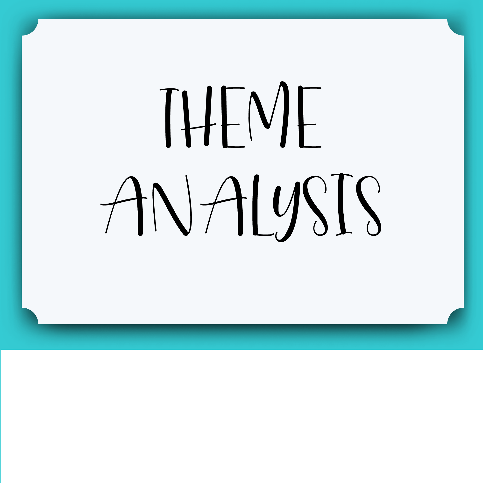 Theme Analysis Activities Archives Education is Lit