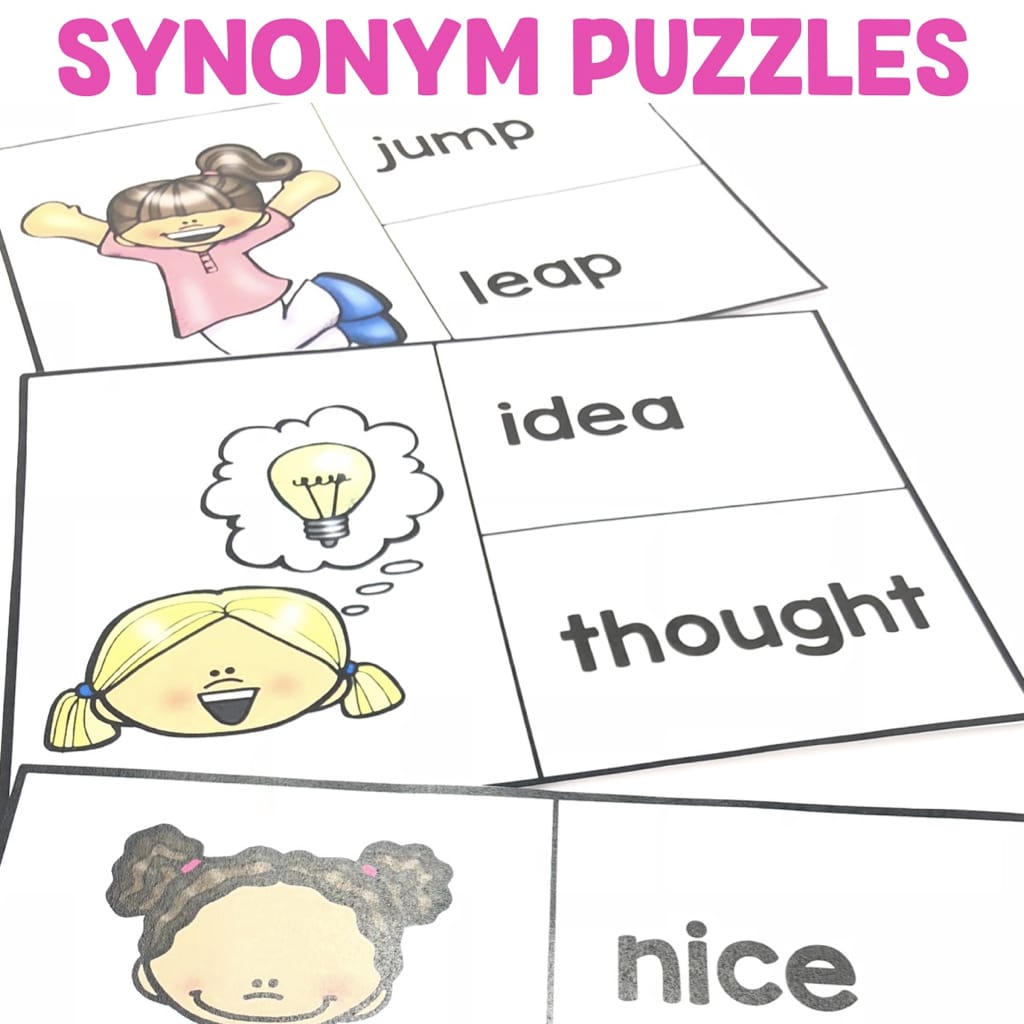 "Synonym Puzzles" Center Education to the Core