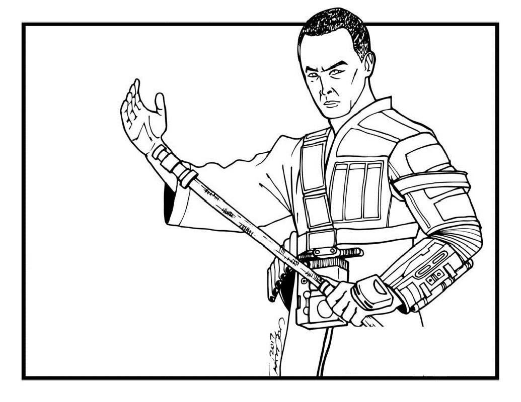 Rogue One Coloring Pages for Practice Educative Printable