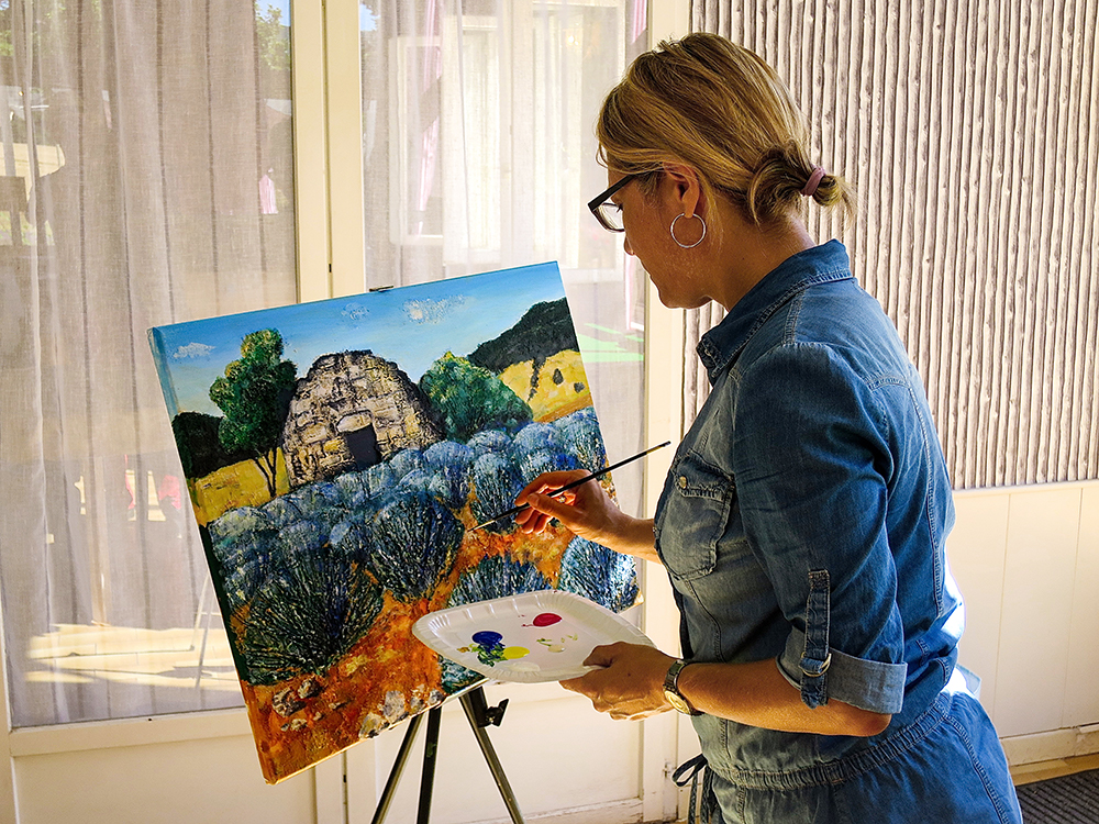 Malen Mit Acrylfarben 1 Tag In Bern Educolor Ch