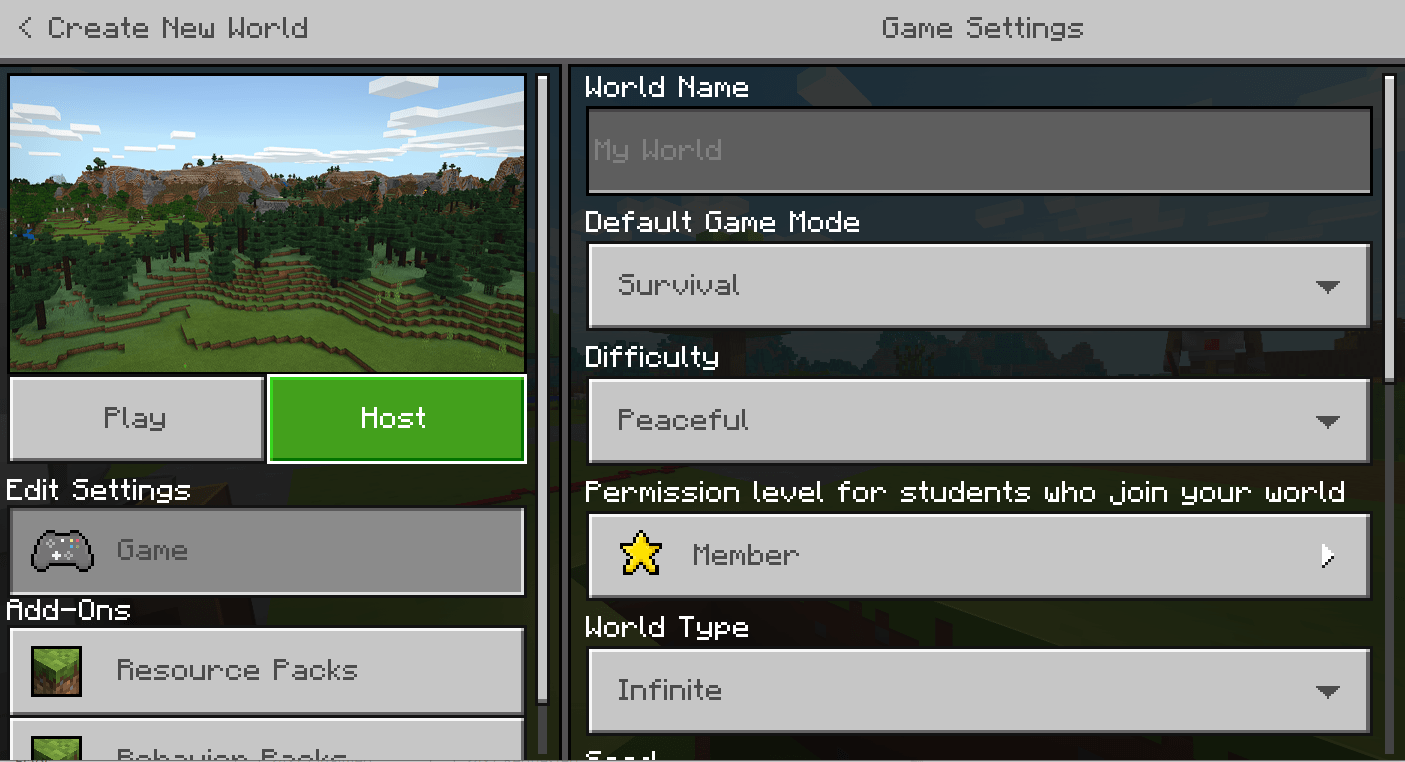 How To Set Up A Multiplayer Game Minecraft Education