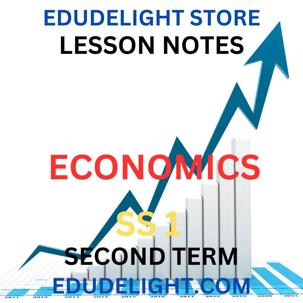 Economics Lesson Notes for SSS2 Second Term Edudelight Store
