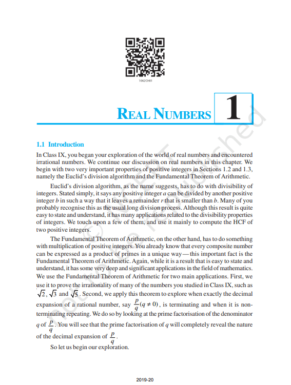 [Updated] CBSE Class 10 Maths NCERT Book 202425 Session in PDF