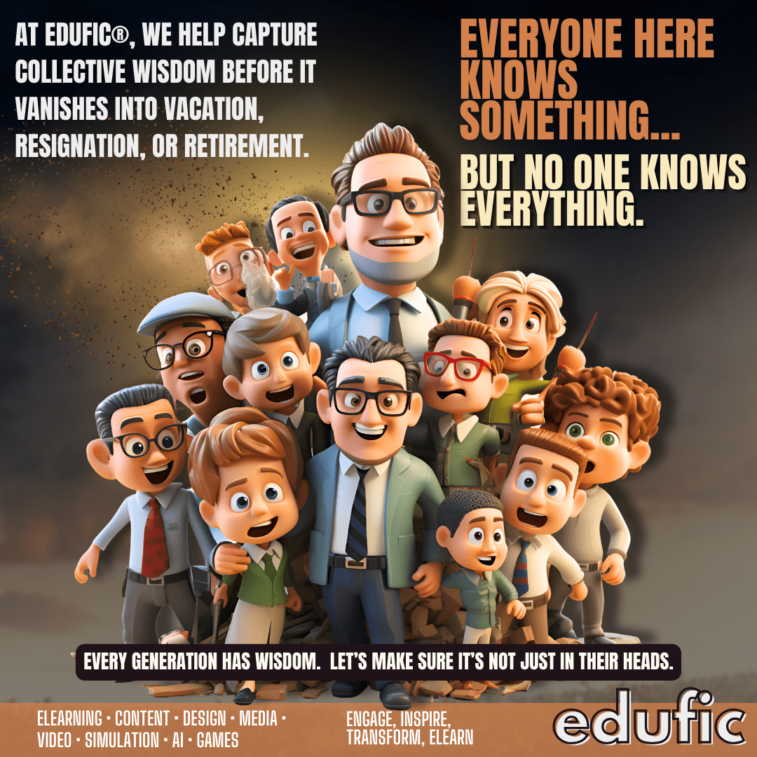 "Everyone here knows something... but no one knows everything