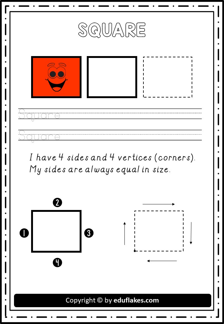 Geometric Shapes Worksheet Pdf Eduflakes