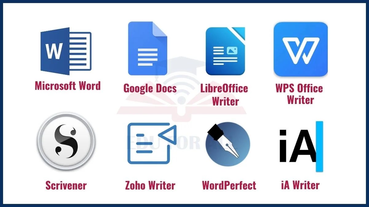 20 Examples of Word Processing Software A Comprehensive Guide