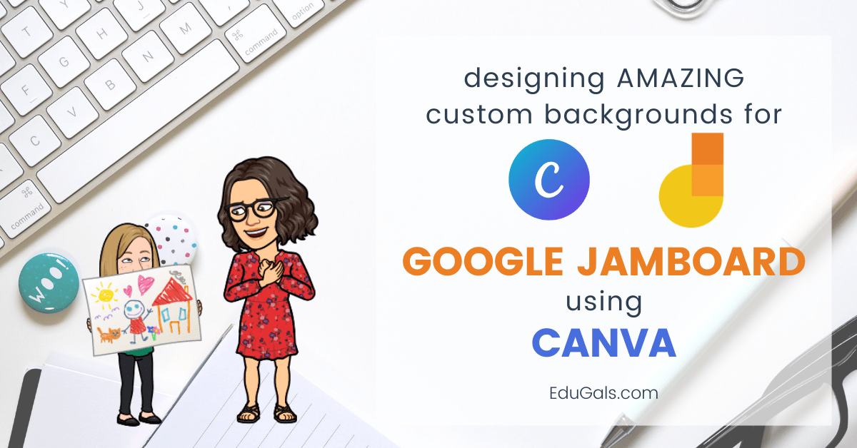Designing Amazing Custom Backgrounds For Google Jamboard Using Canva