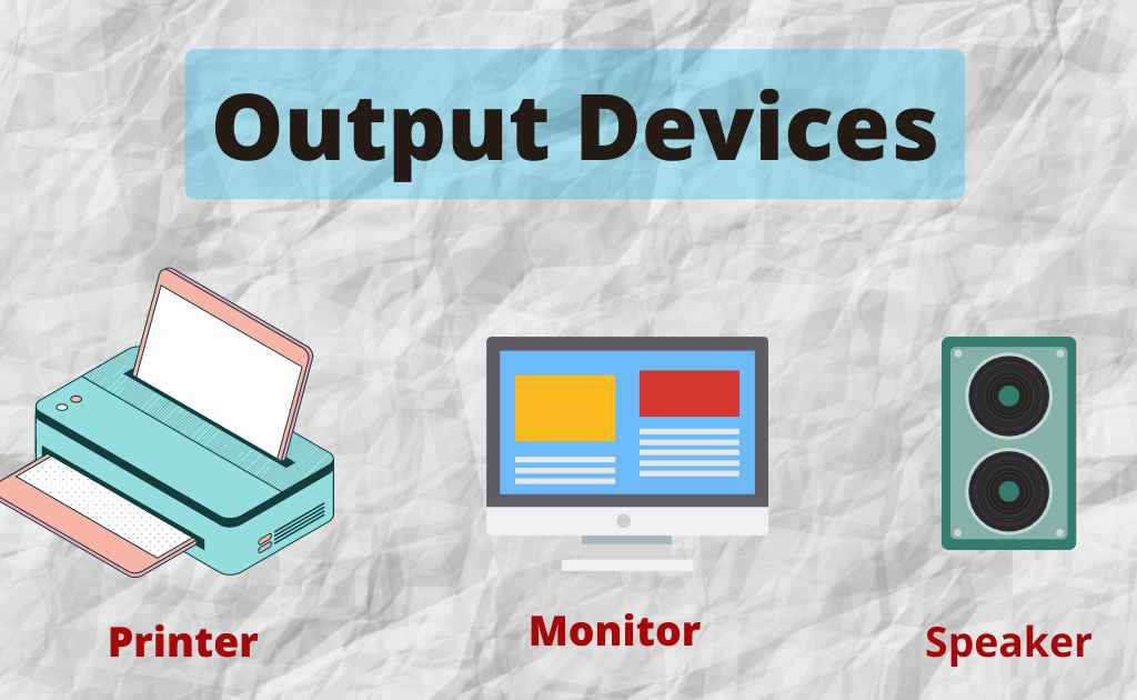 Output Devices Types, and Working Principle
