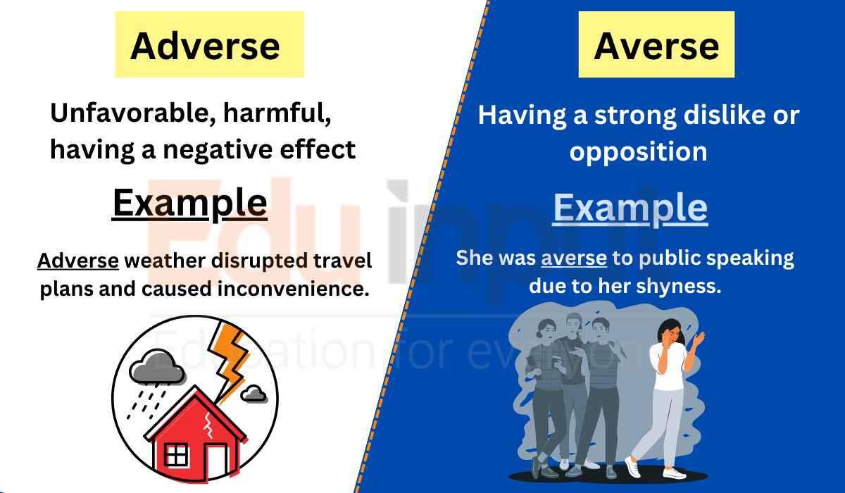 Adverse vs. AverseDifference Between With Examples
