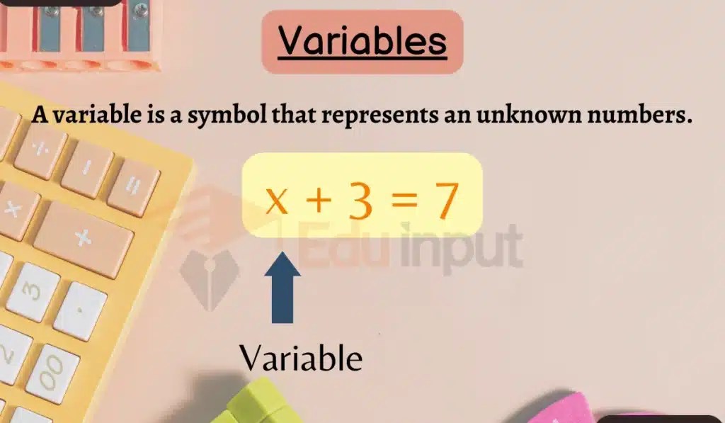 Variables in Mathematics