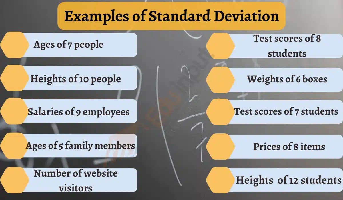 10 Examples of Standard Deviation