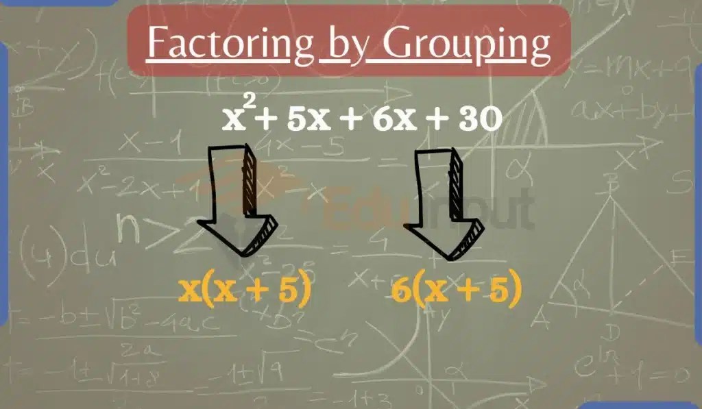 Factoring by Grouping