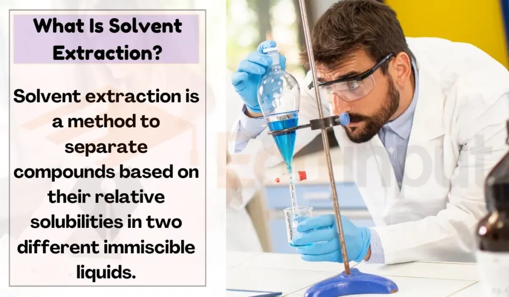Solvent Extraction Types, Principle, uses