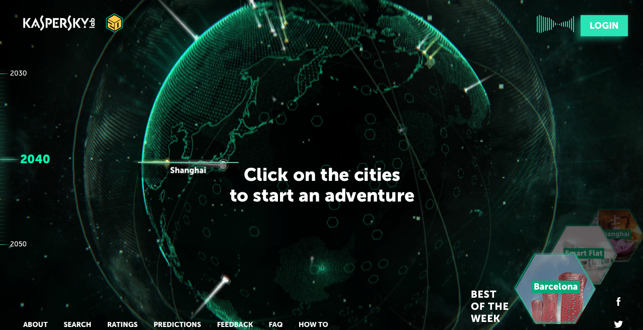 See predictions of what the Earth will be like in 2050 at