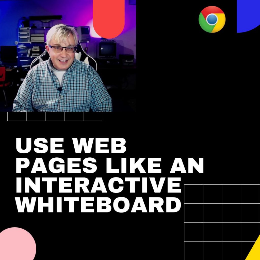 Draw and annotate a web page in Google Chrome YouTube Eduk8me