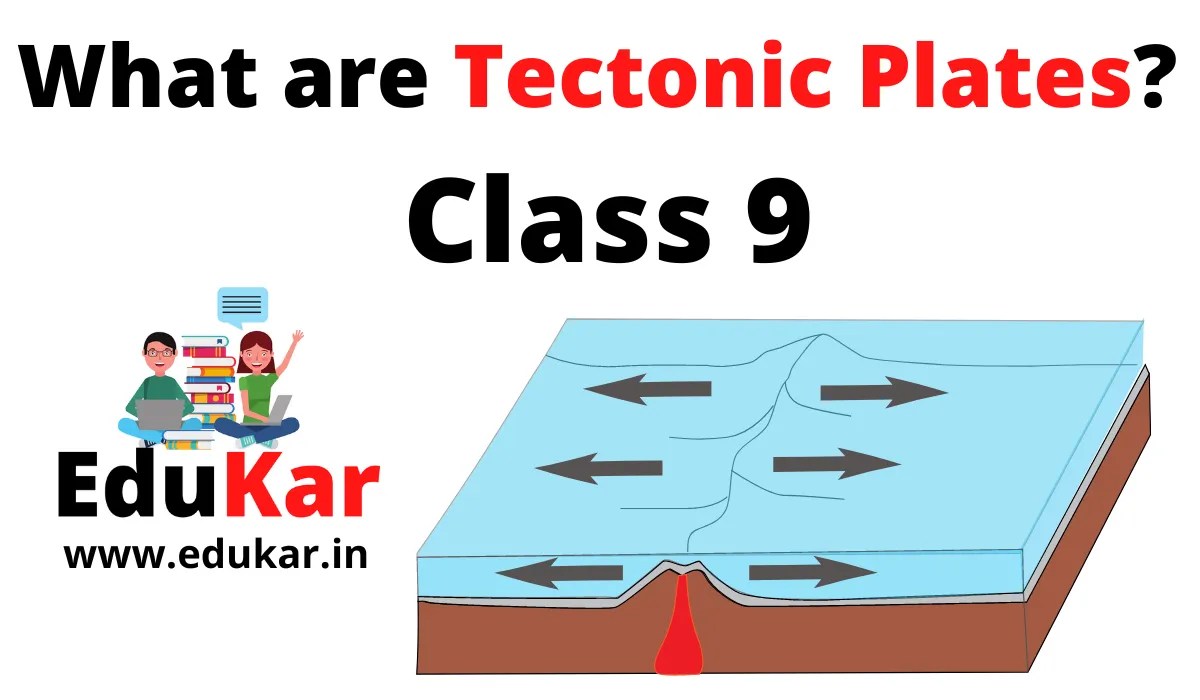 What are Tectonic Plates Class 9 Edukar India